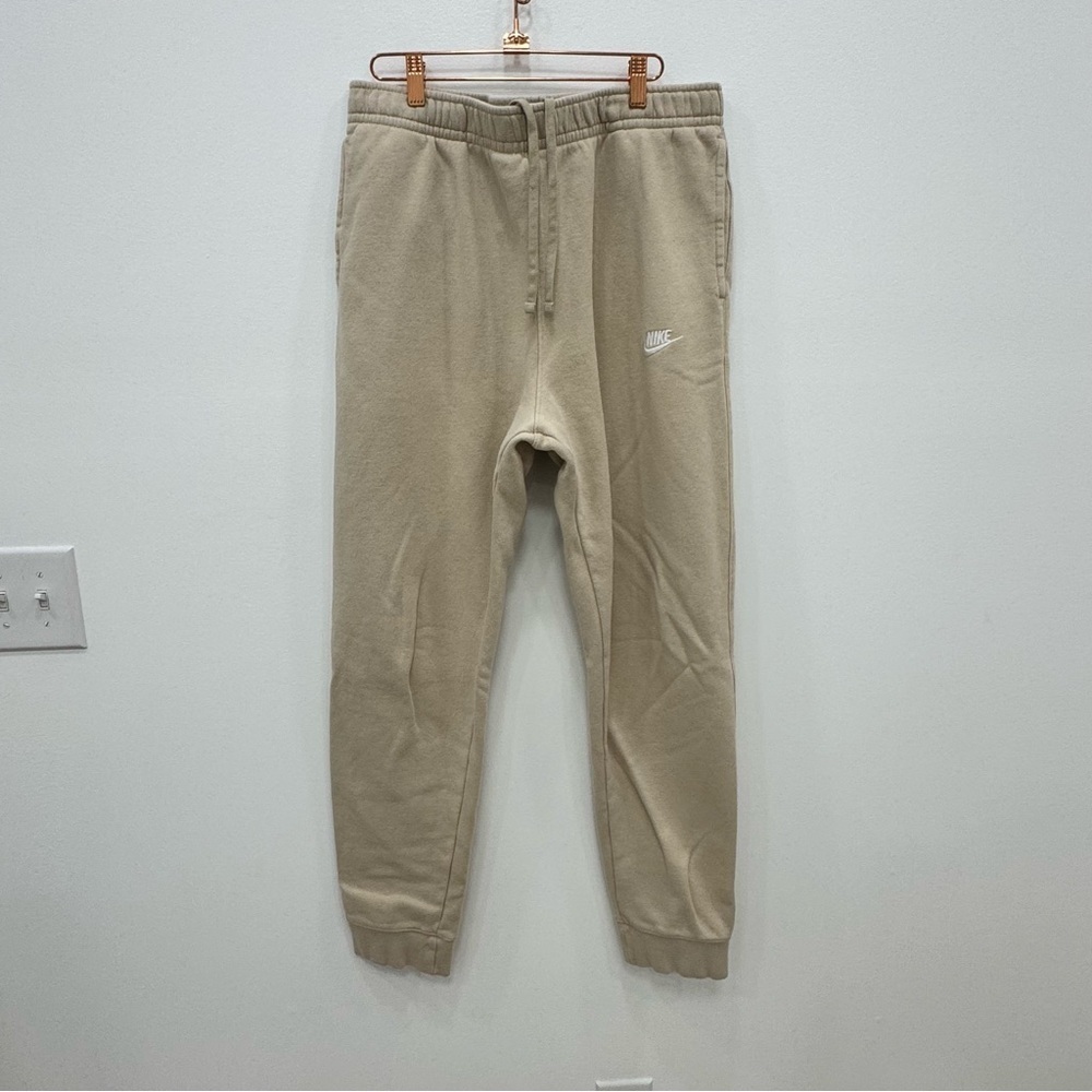 Nike Sportswear Club Fleece Men's Pants khaki beige color unisex sz XL